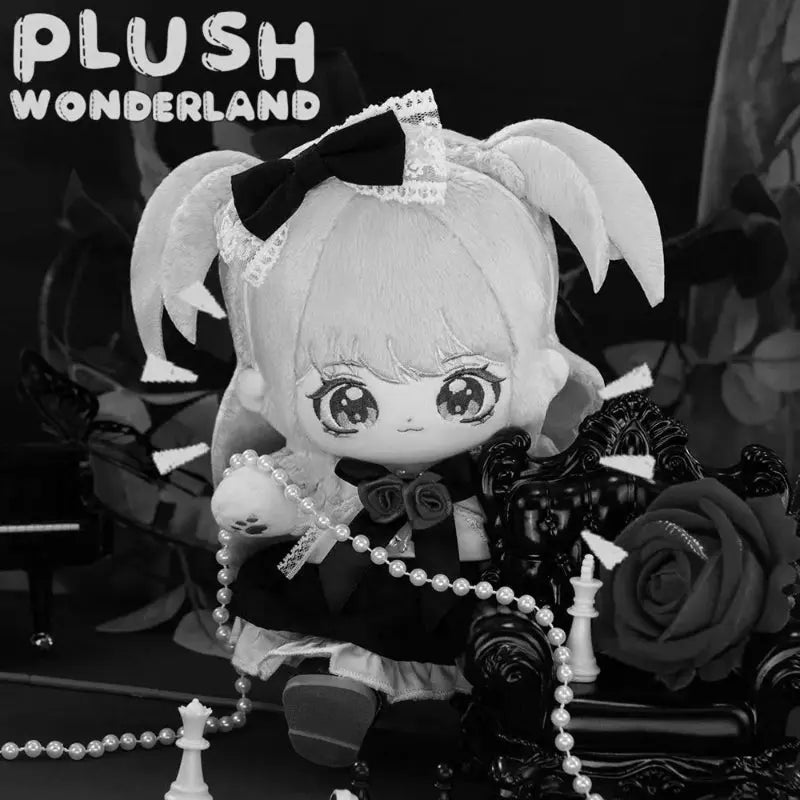 【Sold Out】PLUSH WONDERLAND Anime Apple Berry Sugar Doll Plush 20CM FANMADE Cute Black Outfit   【Sold Out】PLUSH WONDERLAND Anime Apple Berry Sugar Doll Plush 20CM FANMADE Cute Black Outfit
