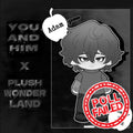 【Umfrage fehlgeschlagen】【Autorisiert】PLUSH WONDERLAND You And Him Adam 20CM Plüschtier aus Baumwolle
