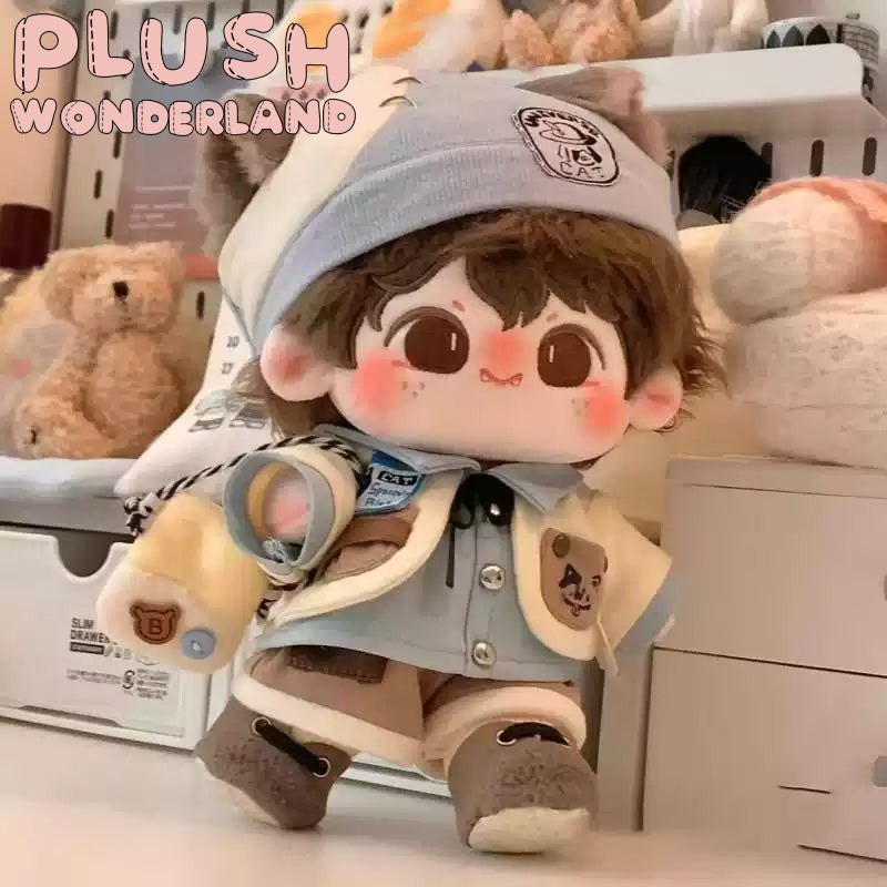 【IN STOCK】PLUSH WONDERLAND Cool and Adorable Blue Fashion Set 20CM Doll Clothes