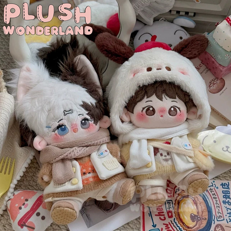 【In Stock】PLUSH WONDERLAND Soft Animal sweater Set 20CM Doll Clothes