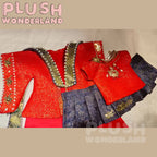 【PRESALE】PLUSH WONDERLAND Ming Dynasty Phoenix Crown and Embroidered Robe Set 20CM Doll Clothes