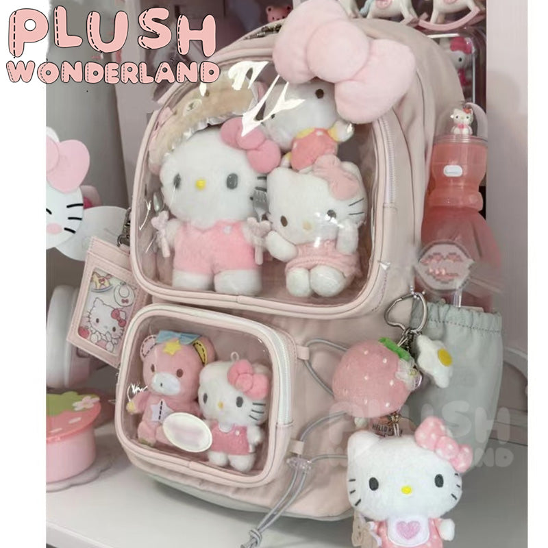 【INSTOCK】PLUSH WONDERLAND Transparent layer backpack itaBag
