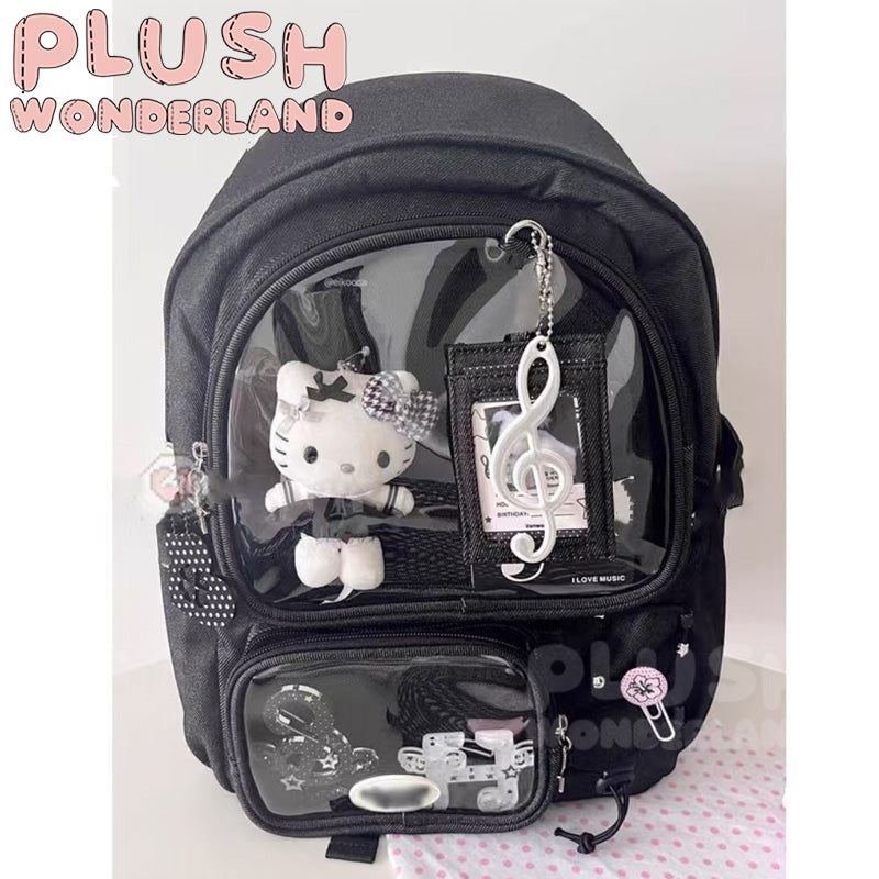 【INSTOCK】PLUSH WONDERLAND Transparent layer backpack itaBag