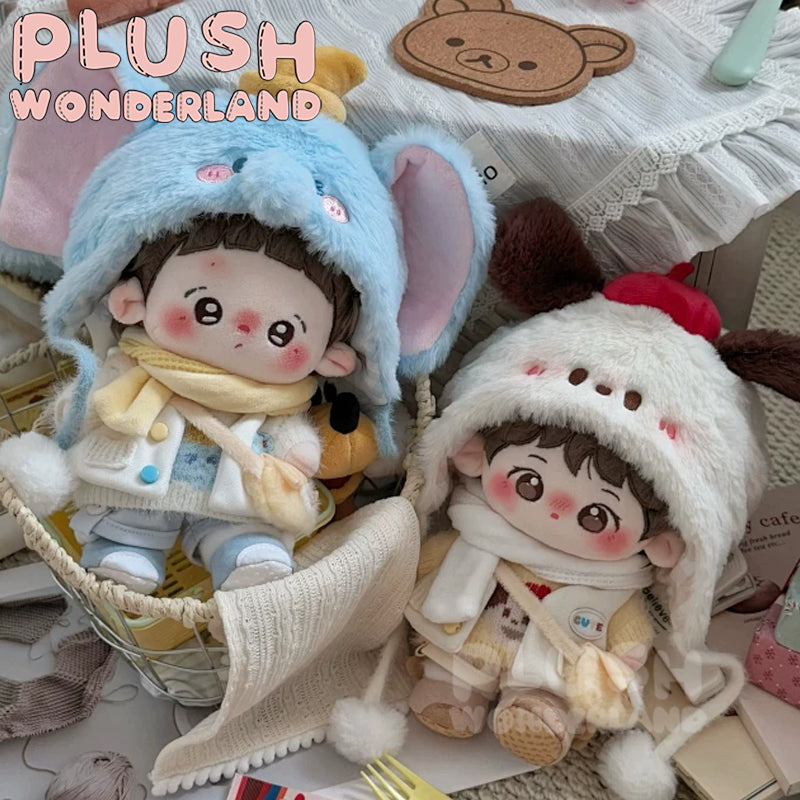 【In Stock】PLUSH WONDERLAND Soft Animal sweater Set 20CM Doll Clothes
