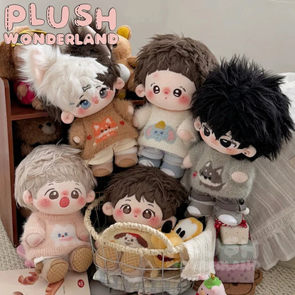 【PRESALE】PLUSH WONDERLAND Soft Animal sweater Set 20CM Doll Clothes