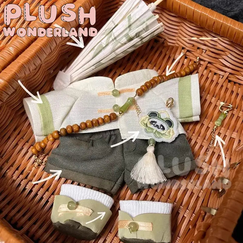 【INSTOCK】PLUSH WONDERLAND New Chinese-style Panda Set 20CM Doll Clothes