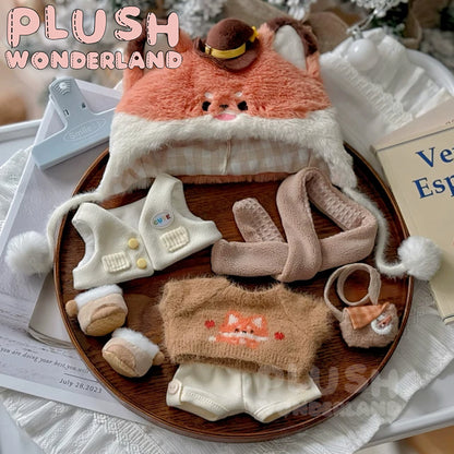 【PRESALE】PLUSH WONDERLAND Soft Animal sweater Set 20CM Doll Clothes