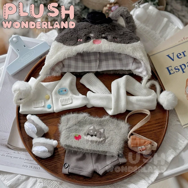 【In Stock】PLUSH WONDERLAND Soft Animal sweater Set 20CM Doll Clothes
