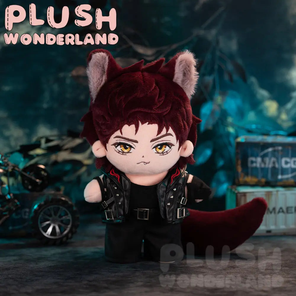 [20CM Doll] Red Wolf Plushie FANMADE