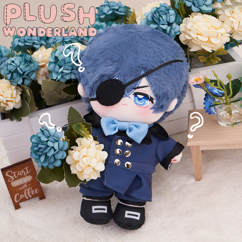 【INSTOCK】PLUSH WONDERLAND Black Butler Ciel Phantomhive Doll Plushie 20CM FANMADE