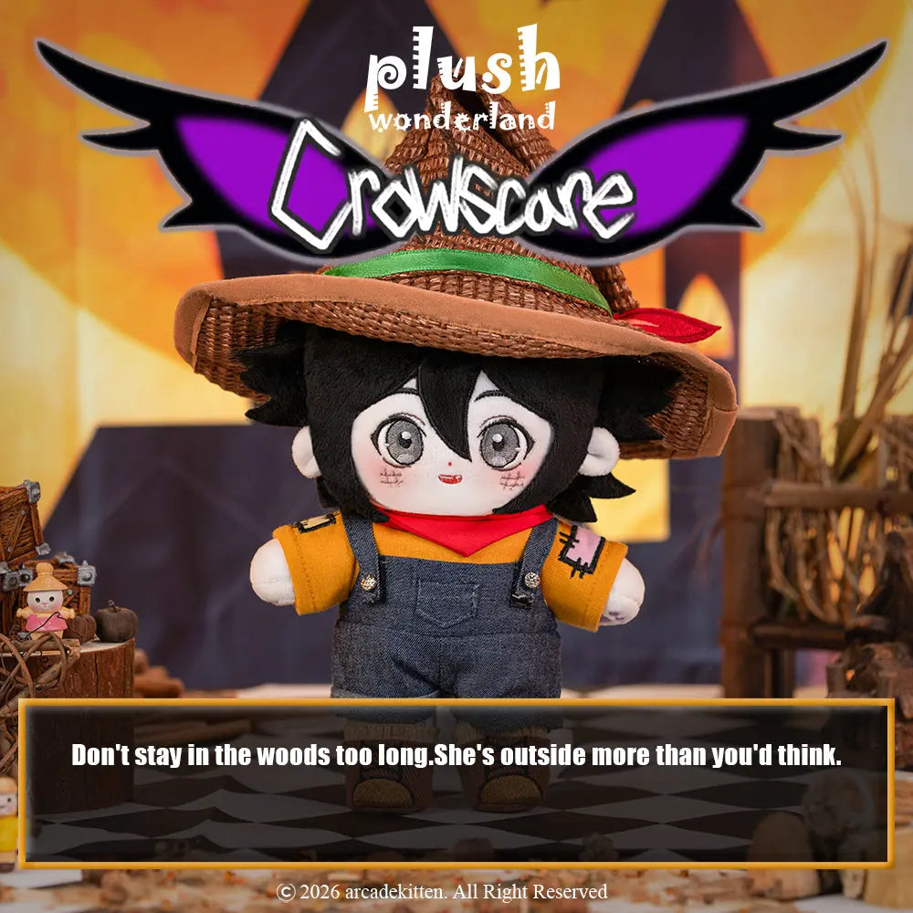 【In Stock】【Authorized】PLUSH WONDERLAND Crowscare Ryo Daytime Ver. 20CM Plushie Cotton Doll   【In Stock】【Authorized】PLUSH WONDERLAND Crowscare Ryo Daytime Ver. 20CM Plushie Cotton Doll