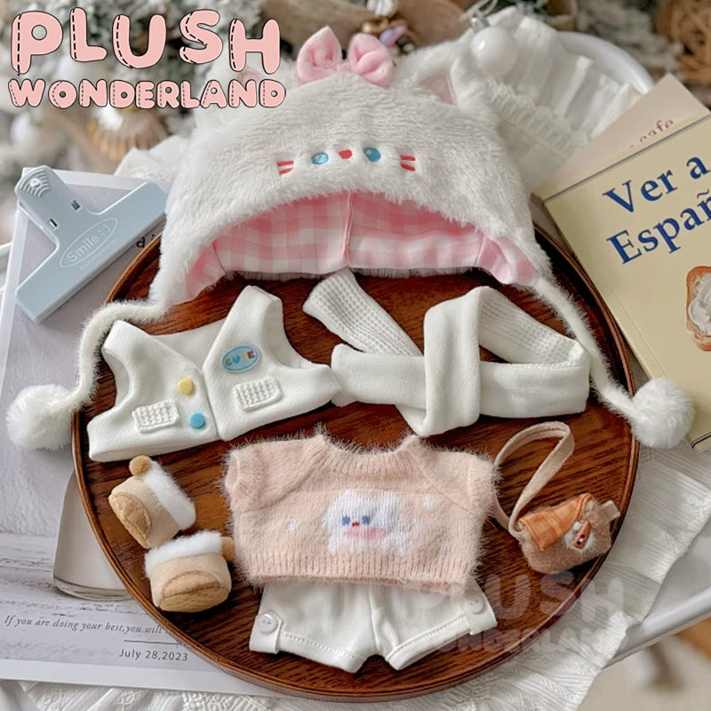 【In Stock】PLUSH WONDERLAND Soft Animal sweater Set 20CM Doll Clothes
