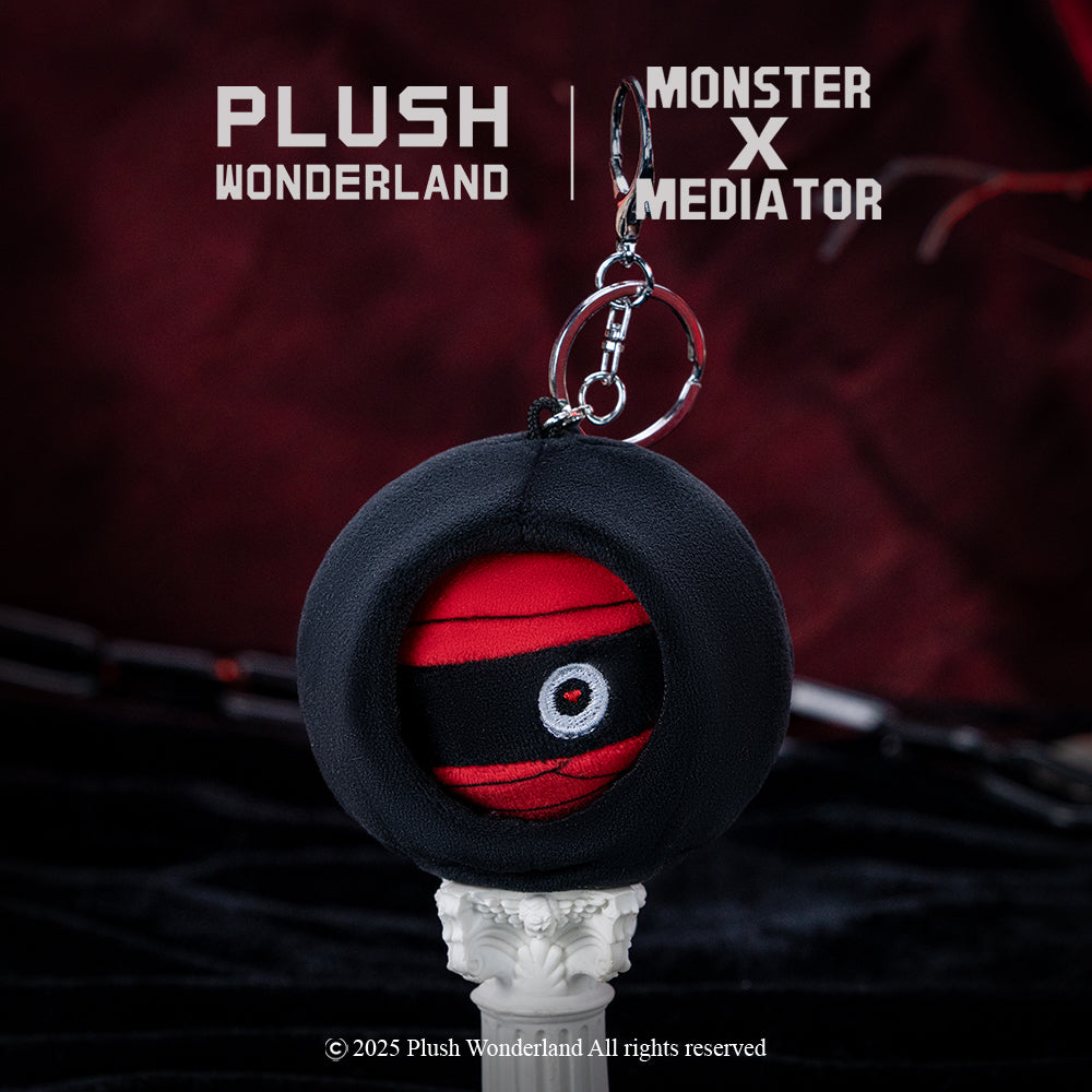 【VORVERKAUF】【Autorisiert】PLUSH WONDERLAND Monster X Mediator NauseAxe404 Plüschtier-Anhänger Dekompressionsball Anti-Stress 