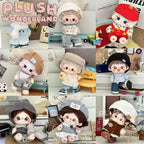 [20CM Doll Clothes] Cute Dress & Overalls Outfit Set