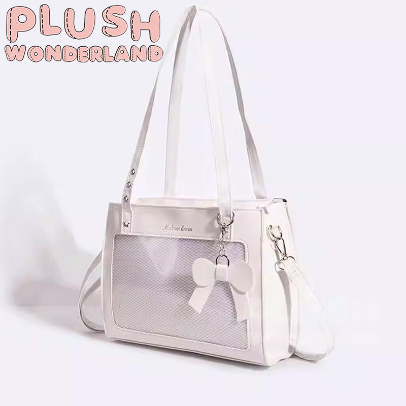 【INSTOCK】PLUSH WONDERLAND White Large Capacity Messenger Bag itaBag
