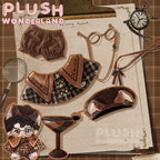 【SOFORT VERFÜGBAR】PLUSH WONDERLAND Wunderschönes Weinglas-Set für 10 cm Puppenkleidung