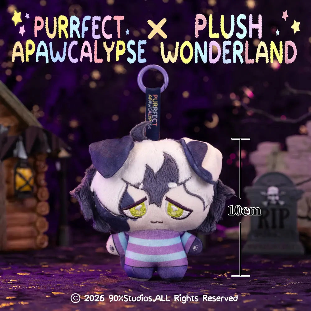 [10CM Doll] [Authorized] Purrfect Apawcalypse Plushie Keychain