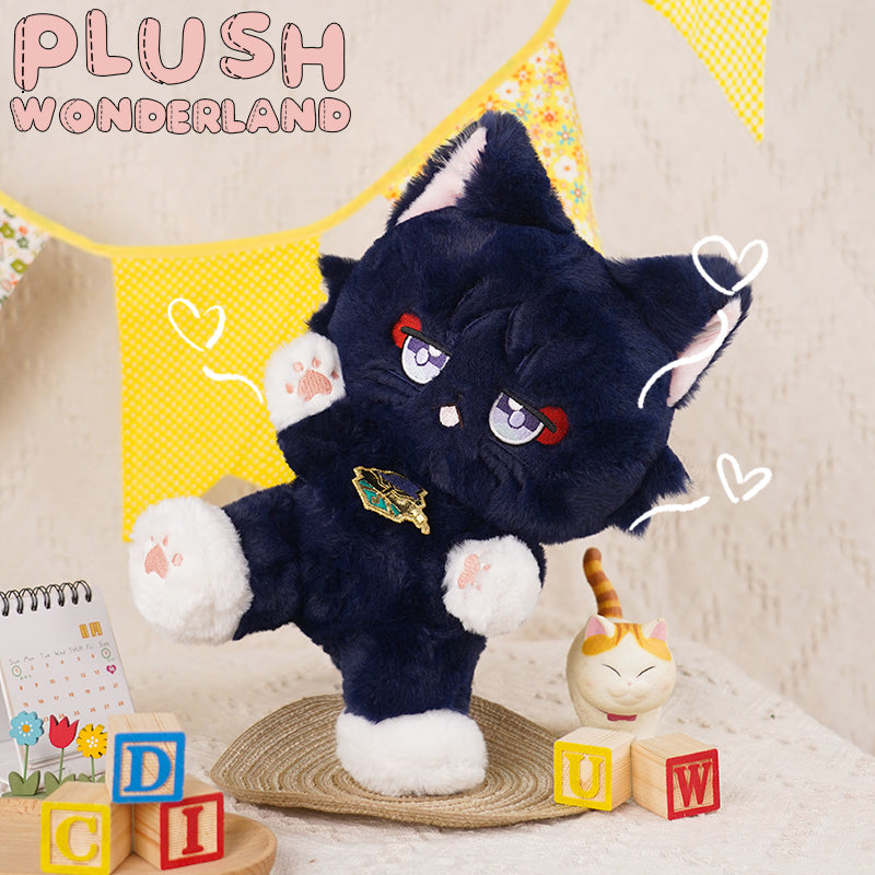 【In Stock】PLUSH WONDERLAND Game Genshin Impact Scaramouche  Cotton Doll Plush 20CM Wanderer Cat Plushies FANMADE