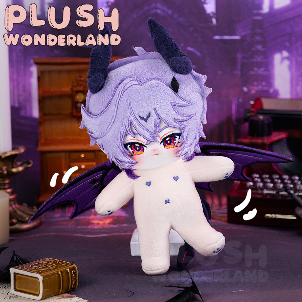 【VORVERKAUF】Plüschtier WUNDERLAND mit lila Haaren, 20 cm, aus Baumwolle