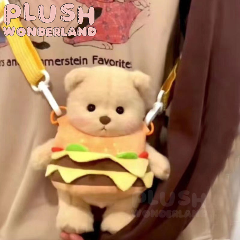 【INSTOCK】PLUSH WONDERLAND Hamburger 20CM Doll Plushies itabag