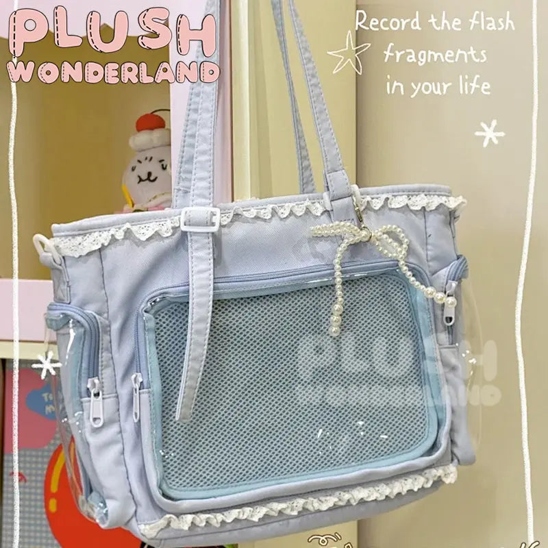 【INSTOCK】PLUSH WONDERLAND Lace Pearl Tote ita-bag - plushwonderland