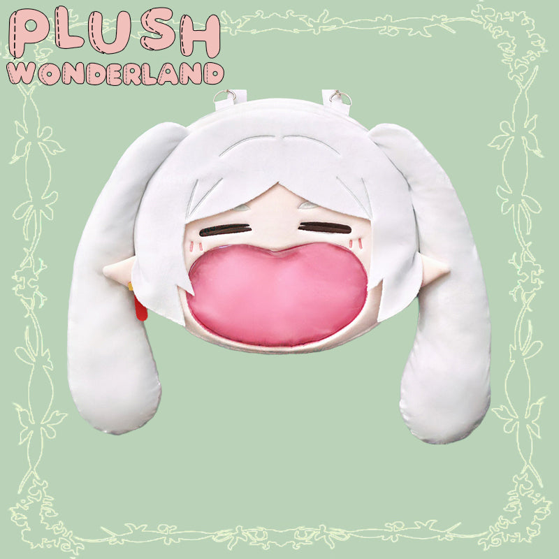 【INSTOCK】PLUSH WONDERLAND White Long Hair Girl Crossbody Bag Itabag FANMADE