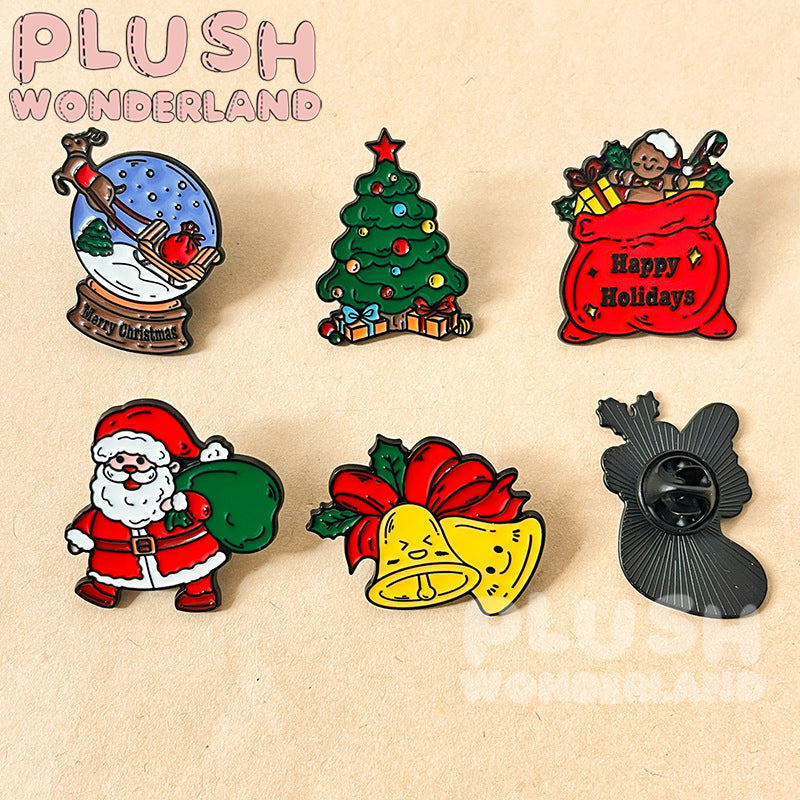 【INSTOCK】PLUSH WONDERLAND Christmas Metal Brooch Accessories