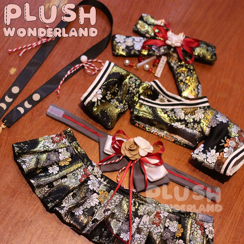 【In Stock】PLUSH WONDERLAND Japanese Kimono Flower Girl Plushies Cotton Doll Clothes 20CM