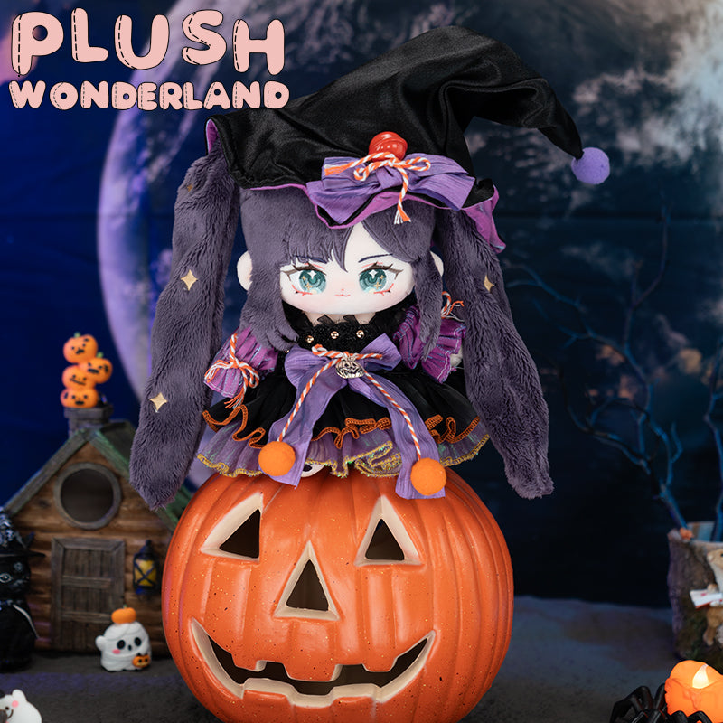 【IN STOCK】PLUSH WONDERLAND Doll Clothes 20CM Halloween Apprentice Witch Girl