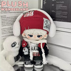 【IN STOCK】PLUSH WONDERLAND Vintage Cool Dog Hoodie 20CM Doll Clothes - plushwonderland