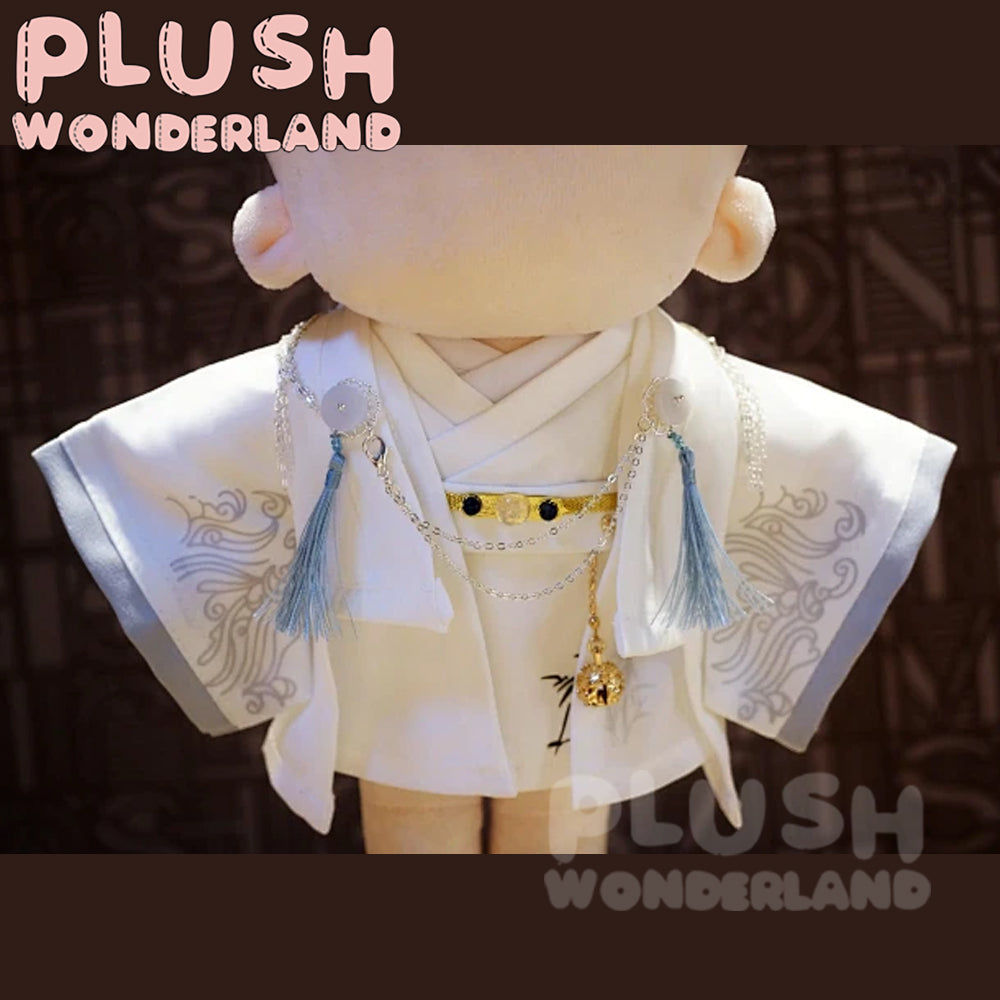 【PRESALE】PLUSH WONDERLAND Traditional Ancient Style White Clothing Set 20CM Doll Clothes