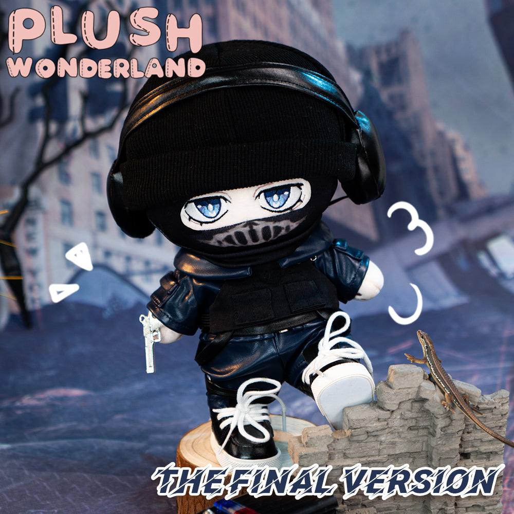【Doll In Stock】PLUSH WONDERLAND Masked Soldier Plushie Cotton Doll 20CM FANMADE COD