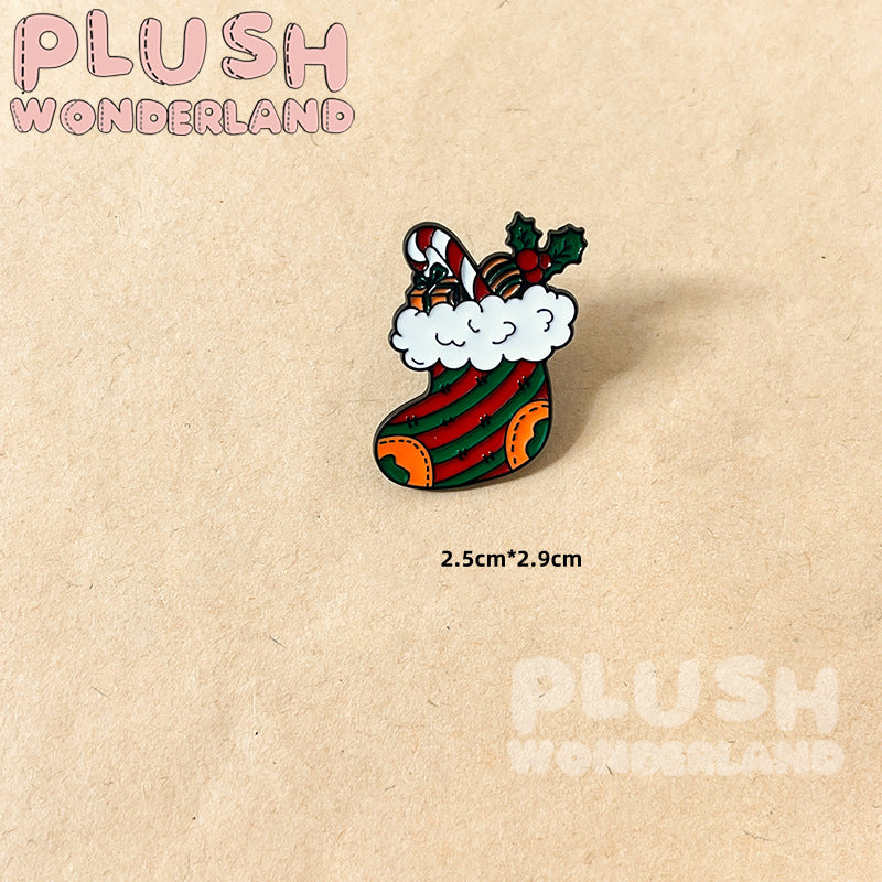 【INSTOCK】PLUSH WONDERLAND Christmas Metal Brooch Accessories