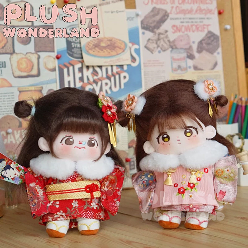 【PRESALE】PLUSH WONDERLAND Kimono Set 10/20CM Doll Clothes