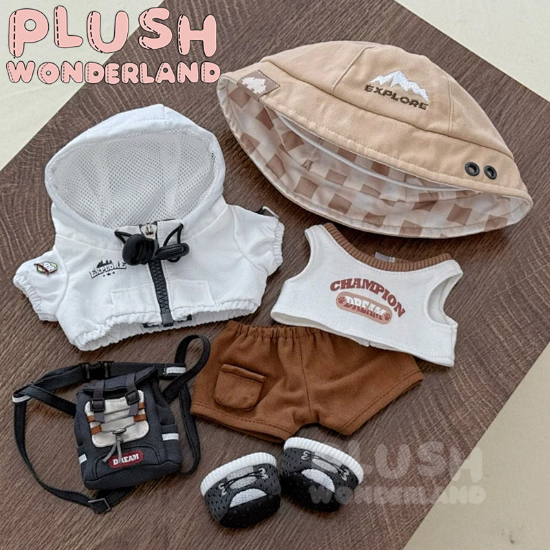 【In Stock】PLUSH WONDERLAND Cute Expedition Team Set 20CM Doll Clothes