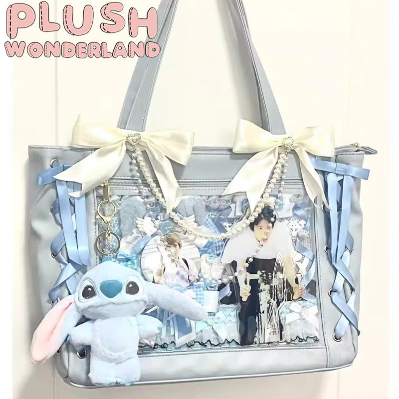 【INSTOCK】PLUSH WONDERLAND  Large Capacity Ribbon Tote Bag itaBag
