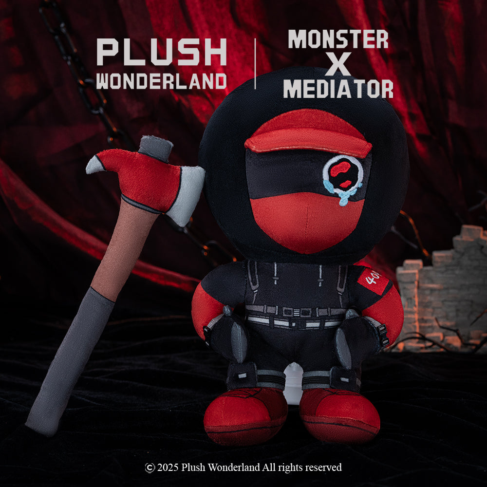 【In Stock】【Authorized】PLUSH WONDERLAND Monster X Mediator NauseAxe404 Plushie Cotton Doll