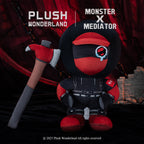 【In Stock】【Authorized】PLUSH WONDERLAND Monster X Mediator NauseAxe404 Plushie Cotton Doll