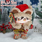 【IN STOCK】PLUSH WONDERLAND Christmas Bear Cotton Doll Clothes 20CM Fluffy Hat Sweater