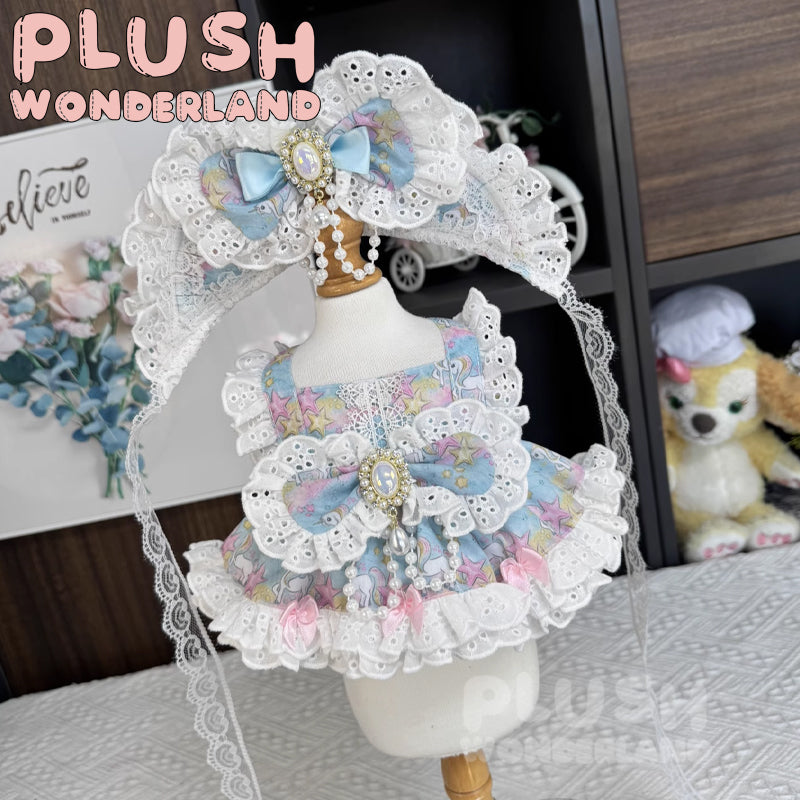 【SOFORT VERFÜGBAR】Kleid für Plüsch-Wunderland-Fantasy-Ponys (20 cm)