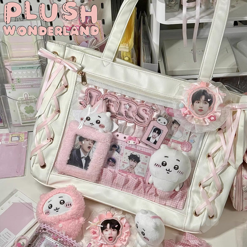 【INSTOCK】PLUSH WONDERLAND  Large Capacity Ribbon Tote Bag itaBag
