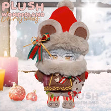 Load image into Gallery viewer, 【IN STOCK】PLUSH WONDERLAND Christmas Bear Cotton Doll Clothes 20CM Fluffy Hat Sweater
