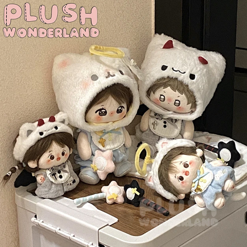 【PRESALE】PLUSH WONDERLAND Angel Meow Demon Meow Set 20CM Doll Clothes