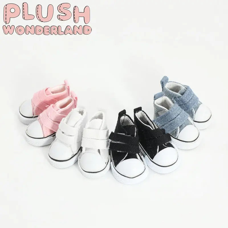 【INSTOCK】PLUSH WONDERLAND Canvas sneakers shoes 20CM Doll Accessories   【INSTOCK】PLUSH WONDERLAND Canvas sneakers shoes 20CM Doll Accessories