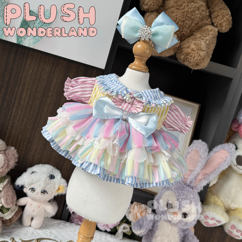 【SOFORT VERFÜGBAR】Kleid für Plüsch-Wunderland-Candy-Prinzessinnenpuppen (20 cm)