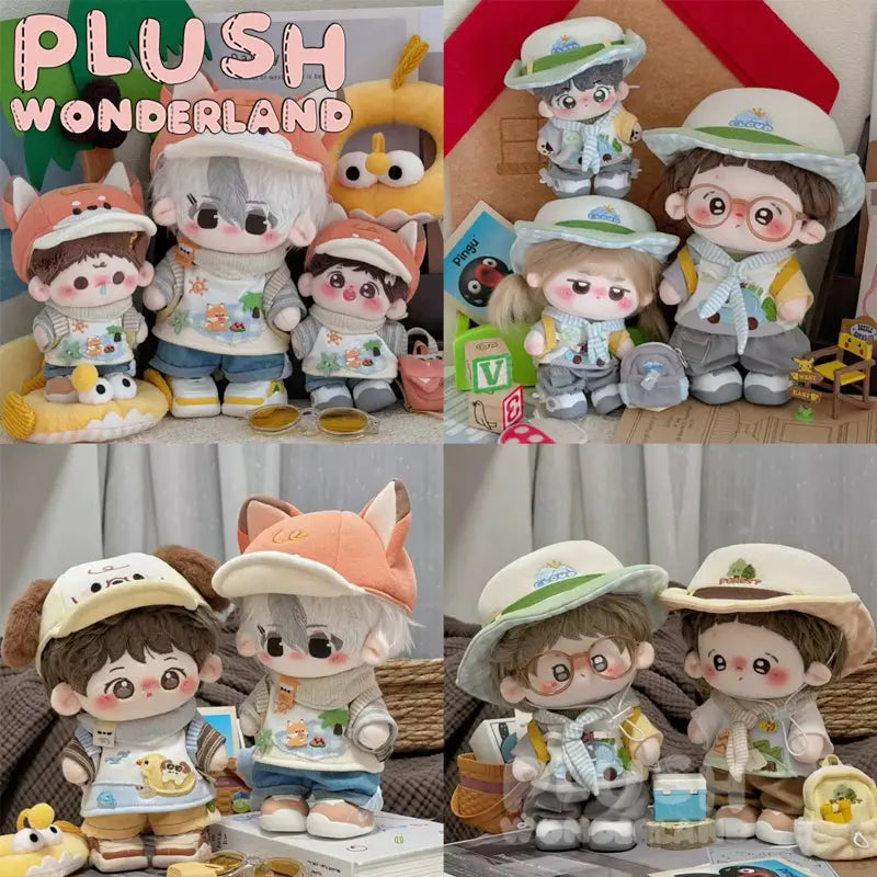 【INSTOCK】PLUSH WONDERLAND Summer Wandering Plan 20CM Doll Clothes   【INSTOCK】PLUSH WONDERLAND Summer Wandering Plan 20CM Doll Clothes