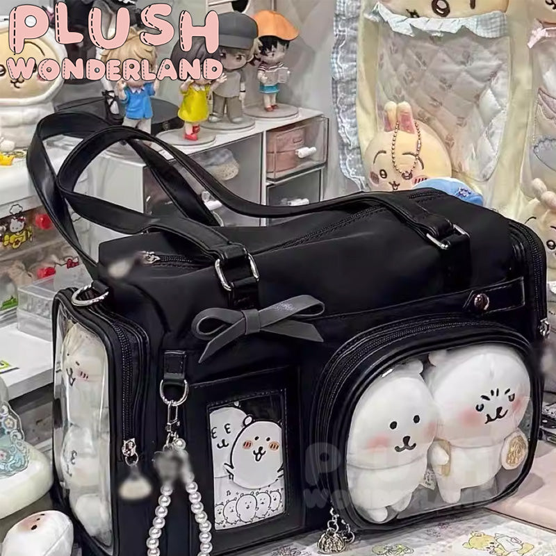 【INSTOCK】PLUSH WONDERLAND White Large Capacity Messenger Bag itaBag