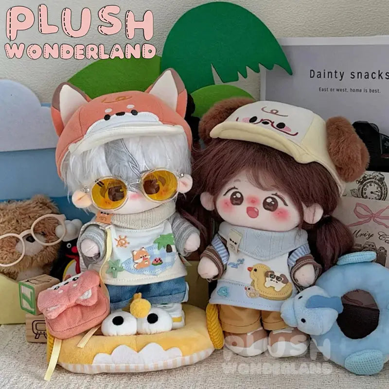 【INSTOCK】PLUSH WONDERLAND Summer Wandering Plan 20CM Doll Clothes   【INSTOCK】PLUSH WONDERLAND Summer Wandering Plan 20CM Doll Clothes