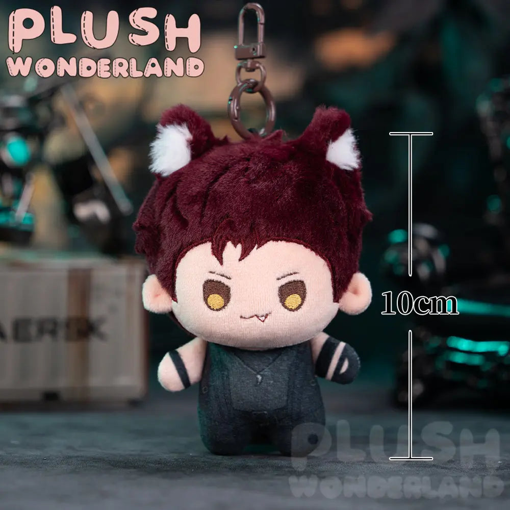 [10CM Doll] Red Wolf Plushie Keychain FANMADE