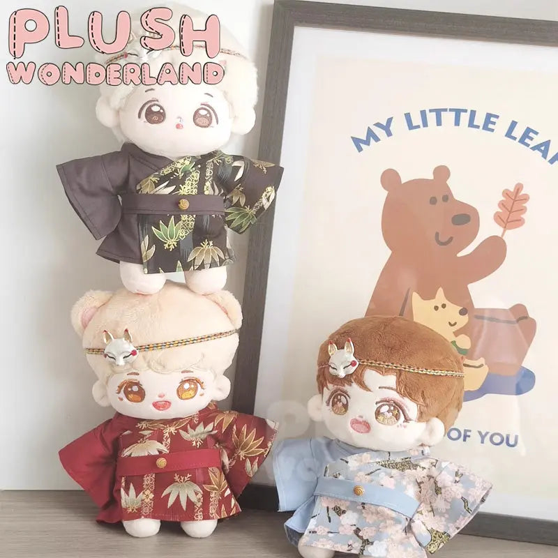 【INSTOCK】PLUSH WONDERLAND Japanese Yukata Set 20CM Doll Clothes